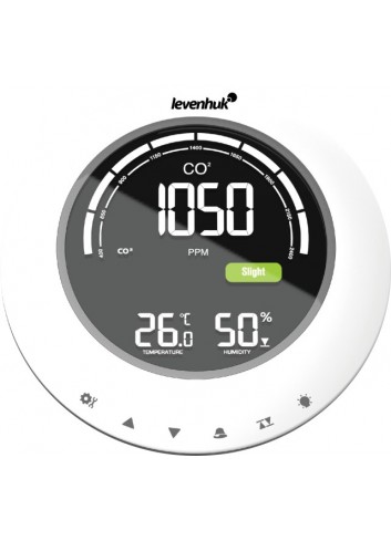 Medidor de CO2 Levenhuk Wezzer PLUS LP90