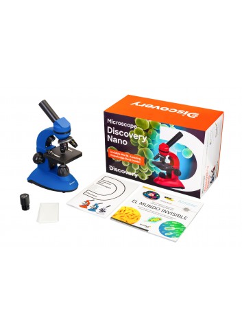 Microscopio Discovery Nano Gravity con libro