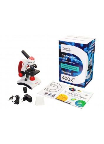 Microscopio Discovery Pico Terra con libro
