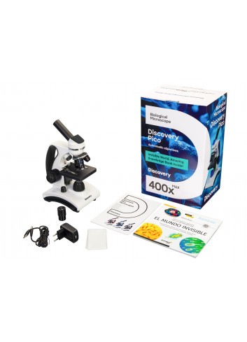 Microscopio Discovery Pico Polar con libro