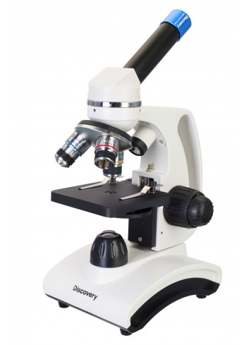 Microscopio digital Discovery Femto Polar con libro