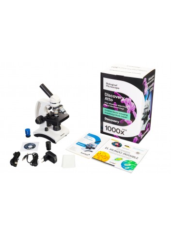 Microscopio digital Discovery Atto Polar con libro