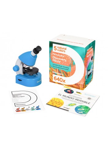 Microscopio Discovery Micro Gravity con libro