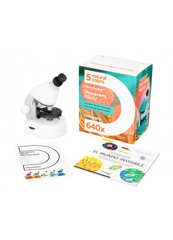 Microscopio Discovery Micro Polar con libro