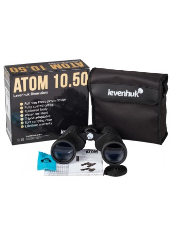 Prismáticos Levenhuk Atom 10x50