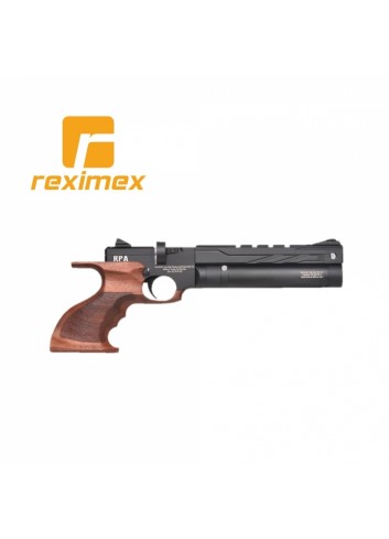 Pistola PCP Reximex RPA. Madera y color Negro.