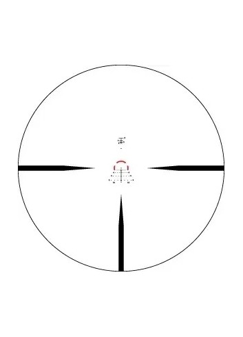 Visor 30mm Vortex Strike Eagle 1-6x24 retícula AR-BDC3
