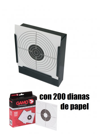 Kit cazabalines plano Zasdar + 200 dianas