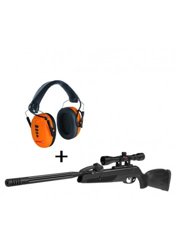 Kit Carabina Gamo Replay X Maxxim 5,5mm + Visor + Protector de oídos