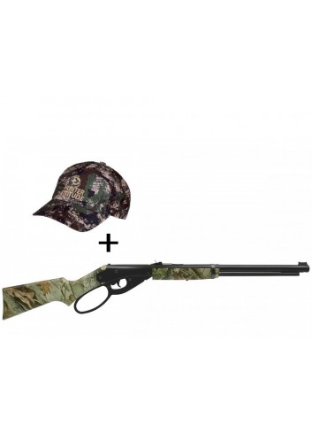 Kit Daisy Camo Lever Action Rifle + Gorra de camuflaje