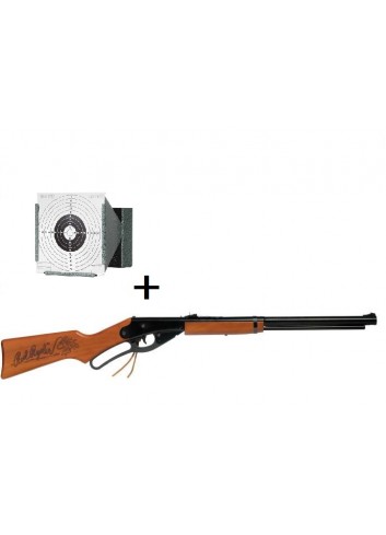Kit Carabina Daisy Model 1938 Red Ryder + cazabalines
