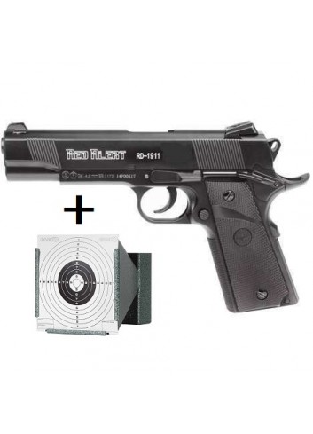 Kit Pistola Gamo Red Alert-1911 Blowback CO2 + Cazabalines Gamo