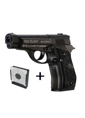 Kit Pistola Gamo Red Alert RD-Compact CO2 + cazabalines