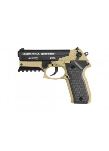 Kit Pistola Gamo PT-80 Desert Attack Special Edition CO2