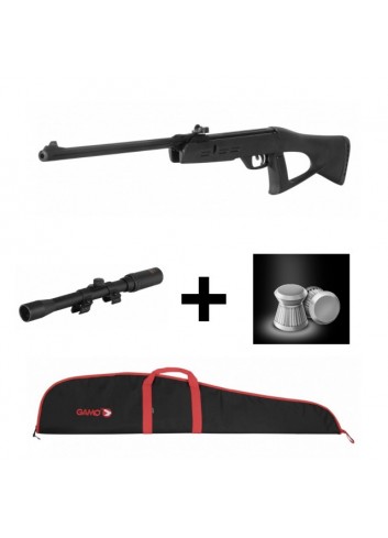 Kit Carabina Delta Fox + Visor + Funda y Balines