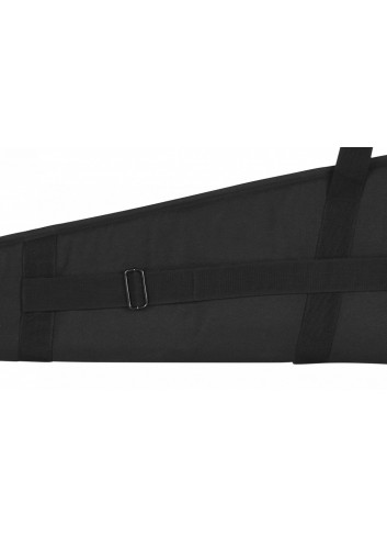 Funda Gamo Carabina con visor 130 cm. Negra forro tricot.