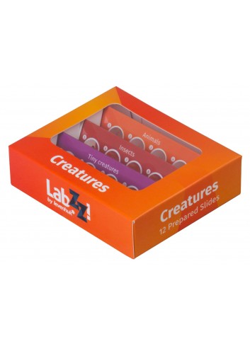 Set de preparaciones Levenhuk LabZZ C12: criaturas