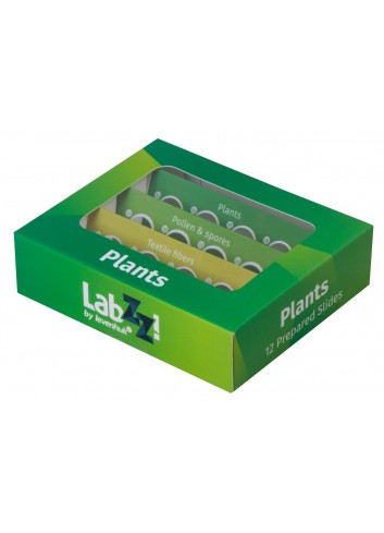 Set de preparaciones Levenhuk LabZZ P12: plantas