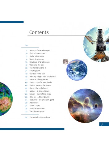 Space. Non-empty emptiness (El espacio, una inmensidad no tan vacía). El libro educativo