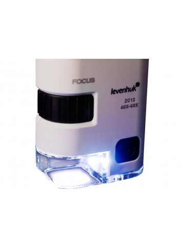 Microscopio de bolsillo Levenhuk Zeno Cash ZC12