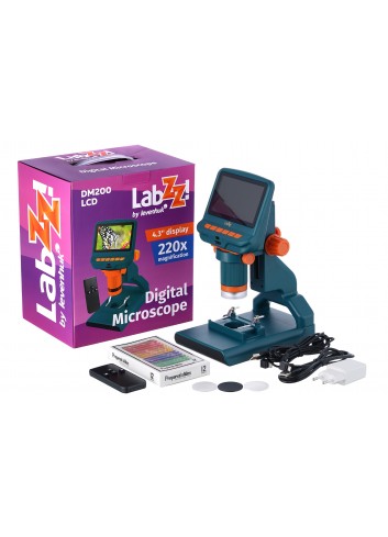 Microscopio digital Levenhuk LabZZ DM200 LCD