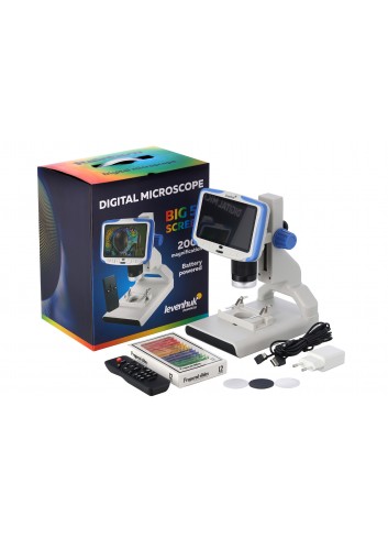 Microscopio digital Levenhuk Rainbow DM500 LCD