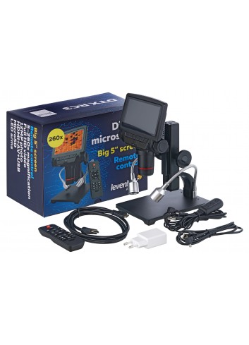 Microscopio Levenhuk DTX RC3 con mando a distancia