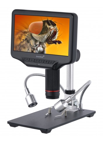 Microscopio Levenhuk DTX RC4 con mando a distancia