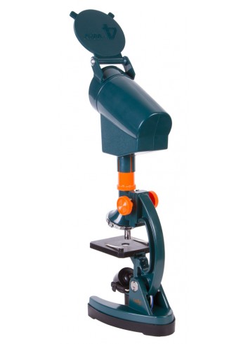 Microscopio Levenhuk LabZZ M3 con adaptador para cámara fotográfica