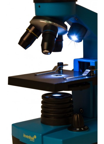 Microscopio Levenhuk Rainbow 2L Azure/Azul Celeste