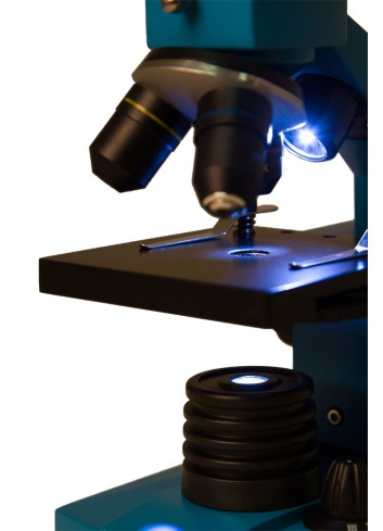 Microscopio Levenhuk Rainbow 2L PLUS Azul Celeste
