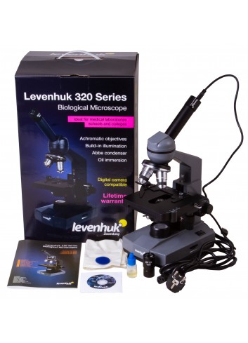 Microscopio monocular digital Levenhuk D320L BASE 3M