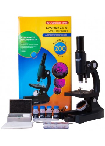 Microscopio monocular Levenhuk 3S NG