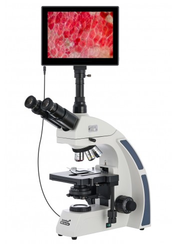 Microscopio trinocular digital Levenhuk MED D40T LCD
