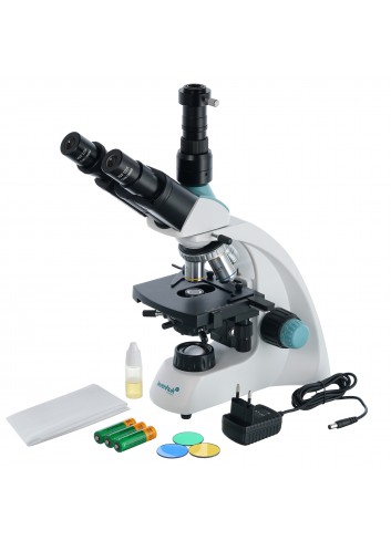 Microscopio trinocular Levenhuk 400T
