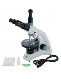 Microscopio trinocular Levenhuk 500T POL