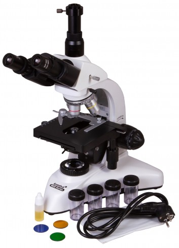 Microscopio trinocular Levenhuk MED 20T