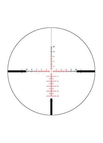 Visor 30mm Vortex Viper PST GEN II 5-25x50 SFP retícula EBR-4 MOA